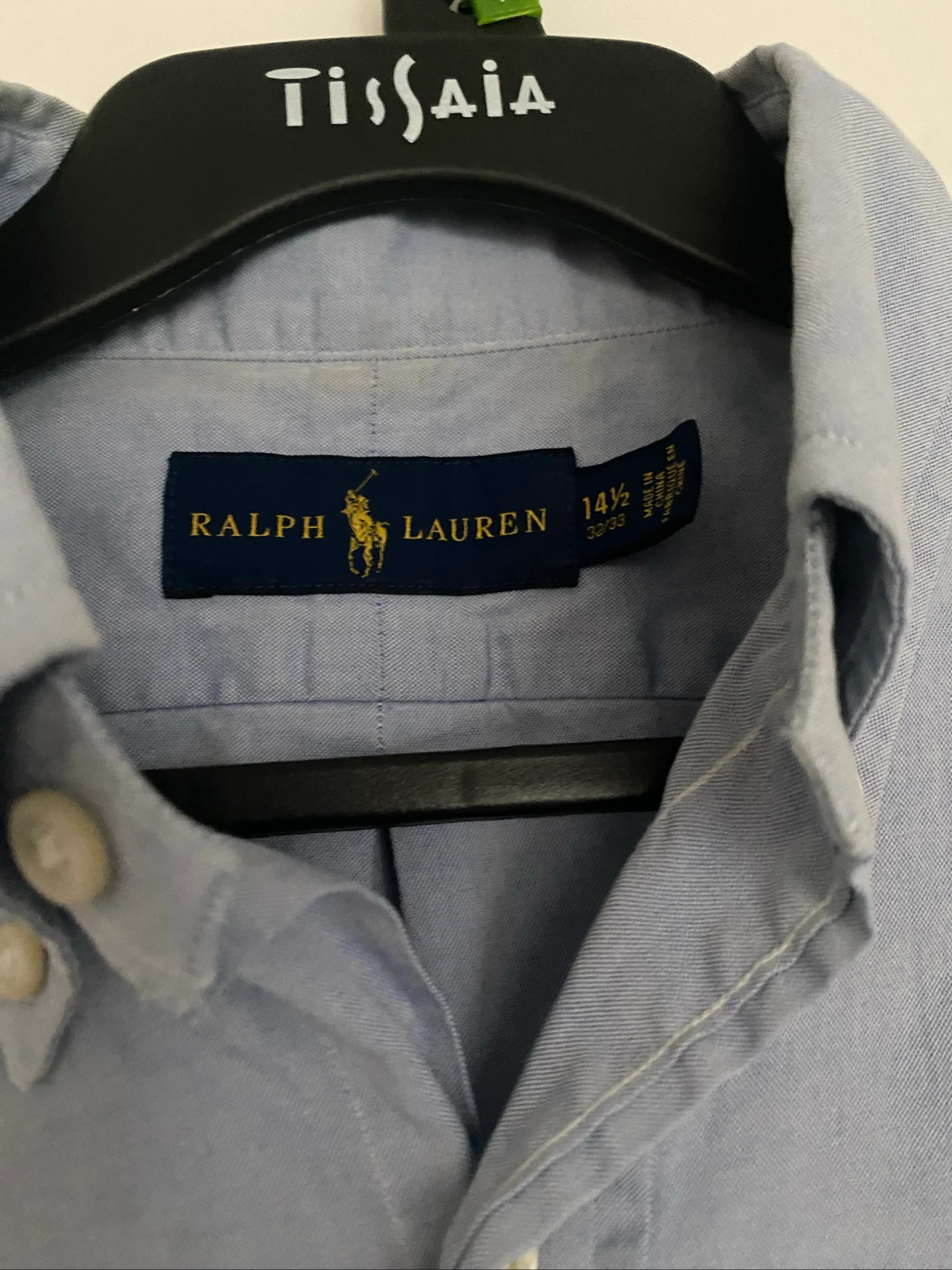 Camisa Ralph Lauren Tamanho 14 1/2 – photo 2